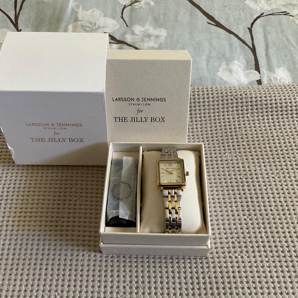 Larsson & Jennings Boyfriend Mixed Metal Watch